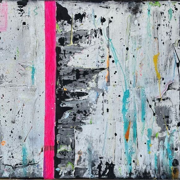 Modern Acrylic Painting on Canvas 16*20 inches Wall Art - Picture 4 of 6